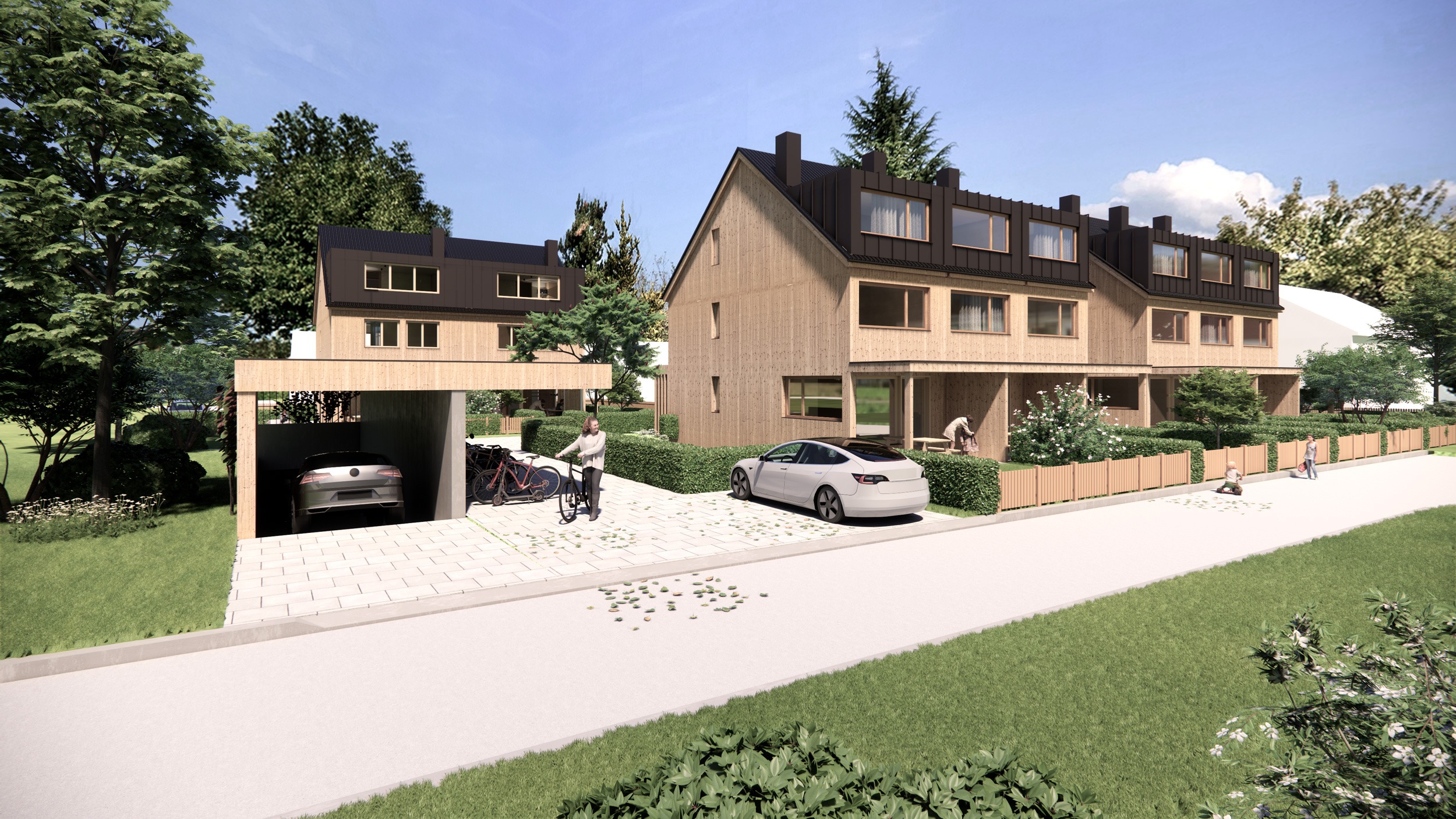 Doppelhaus & Reihenhäuser Kapellenweg/Vesenweg